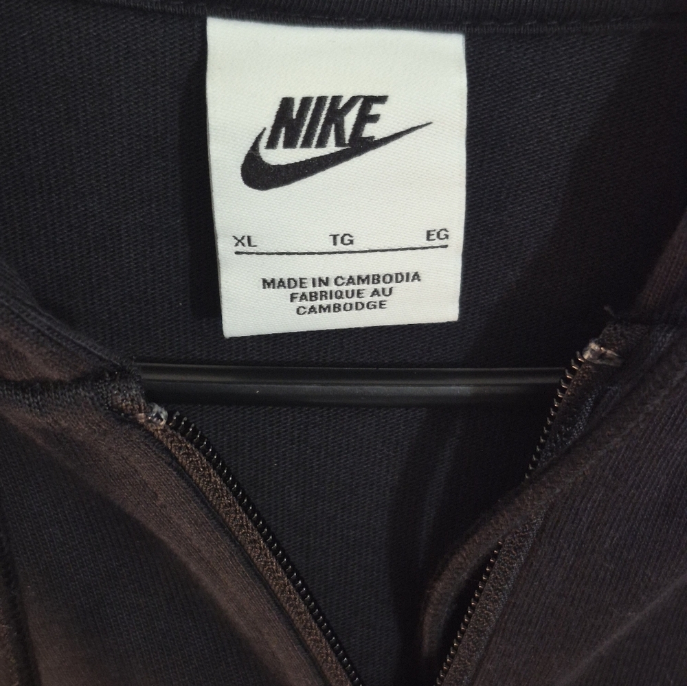 Nike Black Full-Zip Hoodie